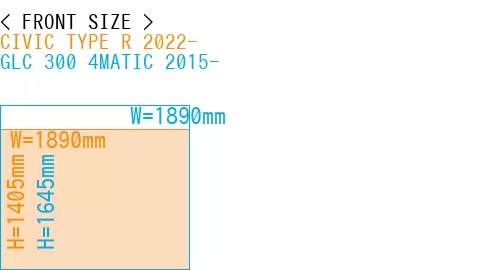 #CIVIC TYPE R 2022- + GLC 300 4MATIC 2015-